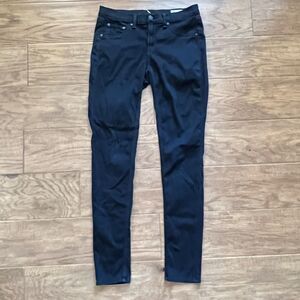 Rag & Bone Jean Legging Women's Size 29 Black Plush Skinny Jeans